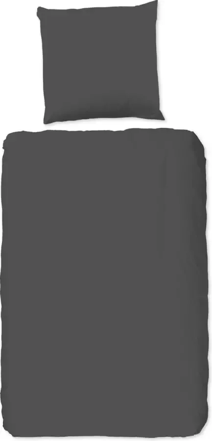 Better Nights Dekbedovertrek 140x220 HIP cotton-satin anthracite - Foto 2