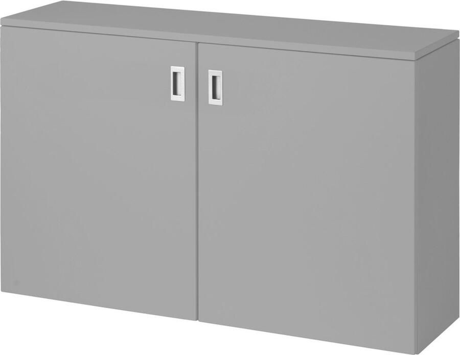 Beuk Homefit Thuiswerkplek Zit Sta Bureau 61 118cm Electrisch Zilvergrijs