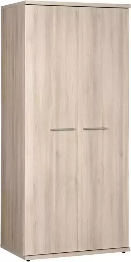 Beuk Kledingkast 2 Deurs 200 x 89 x 58cm Licht Hout Wouw