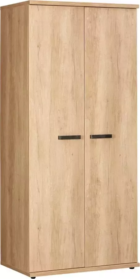 Beuk Kledingkast 2 Deurs 200 x 89 x 58cm Nebreska Eiken Wouw