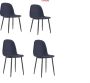 Beyo-living Eetkamerstoel-Eetkamerstoelen Set van 4 set-Eetkamerstoel-eettafel-woonkamer stoel-Design eetkamer stoel Scandinavische stijl Modern Design set van 4 Kuipstoel Terrasstoel Grijs - Thumbnail 1