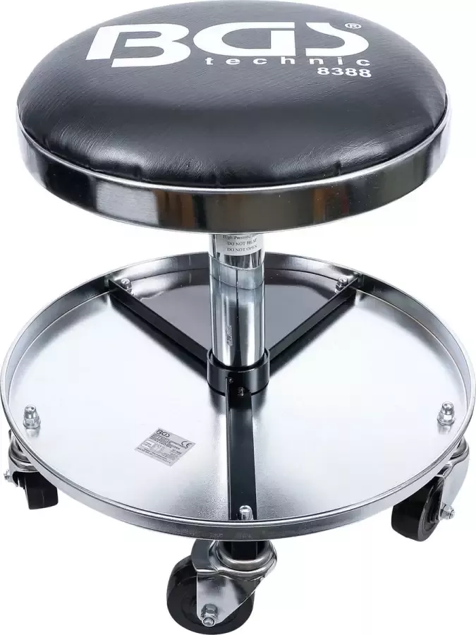 BGS Tabouret d'atelier avec 5 rouleaux Ø 360 mm