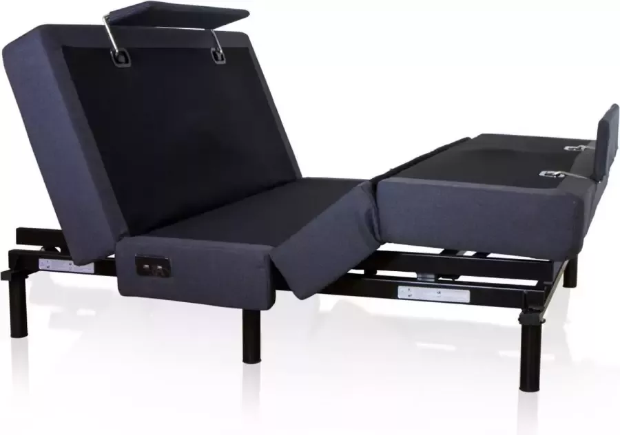 Ultimate BH Ulti-Mate matras U700 150x200cm. 5 Massage-modems. Omgevingslicht WallHugger. 4 vouwbare plannen. Rust voor de atleten