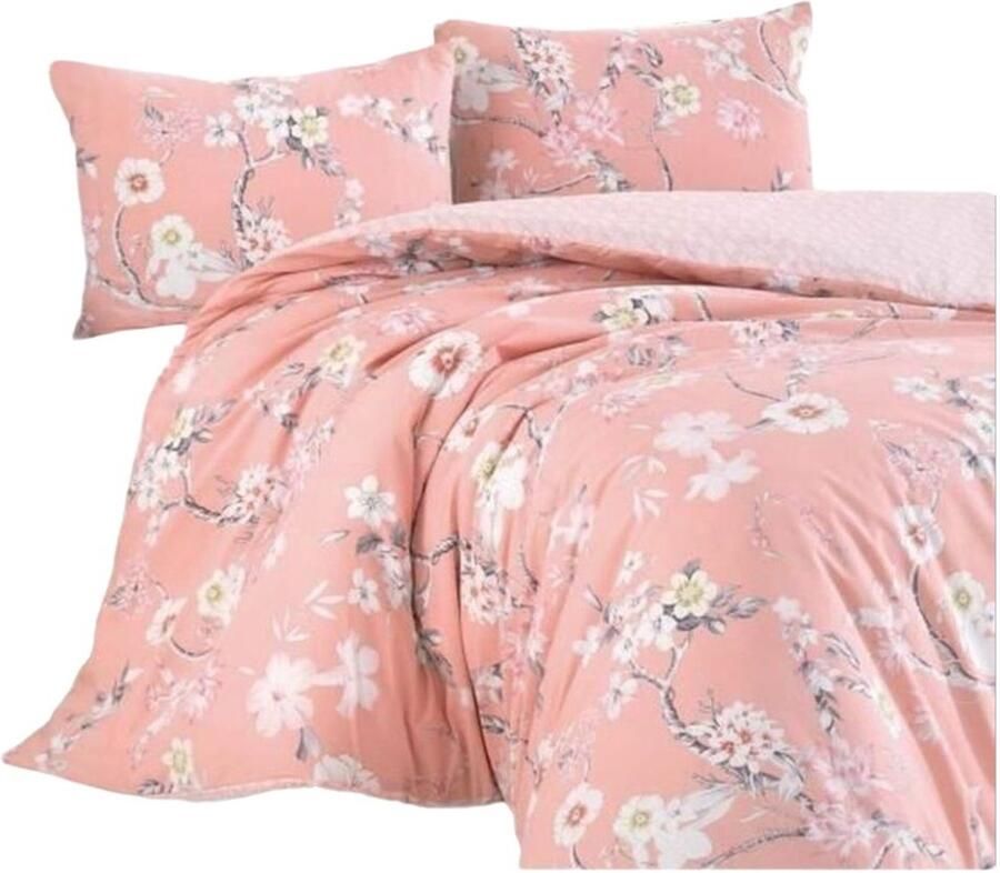 Bigbuy Home Dekbedovertrek set Beige Bed van 200 3 Onderdelen