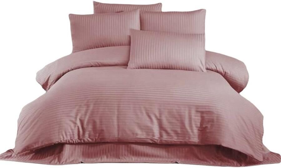 Bigbuy Home Dekbedovertrek set Beige Bed van 200 3 Onderdelen