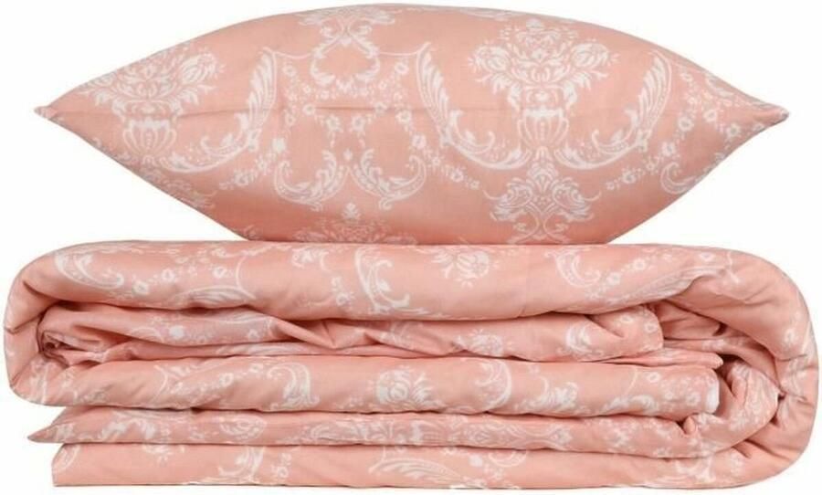 Bigbuy Home Dekbedovertrek set Beige Bed van 200 3 Onderdelen