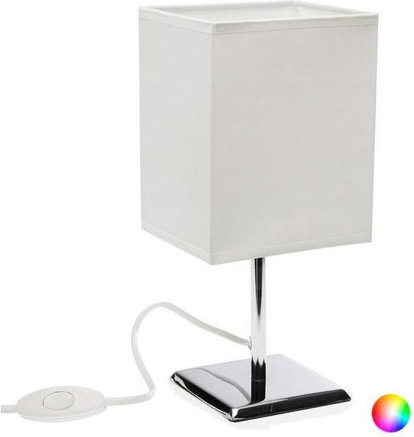 Versa Bureaulamp Metaal Keramisch Textiel (11 x 27 5 x 13 cm)