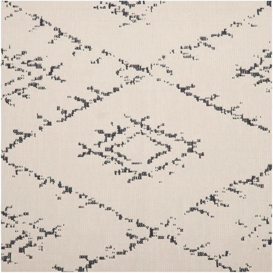 Bigbuy Home Tapijt 80 x 150 cm Grijs Beige Katoen