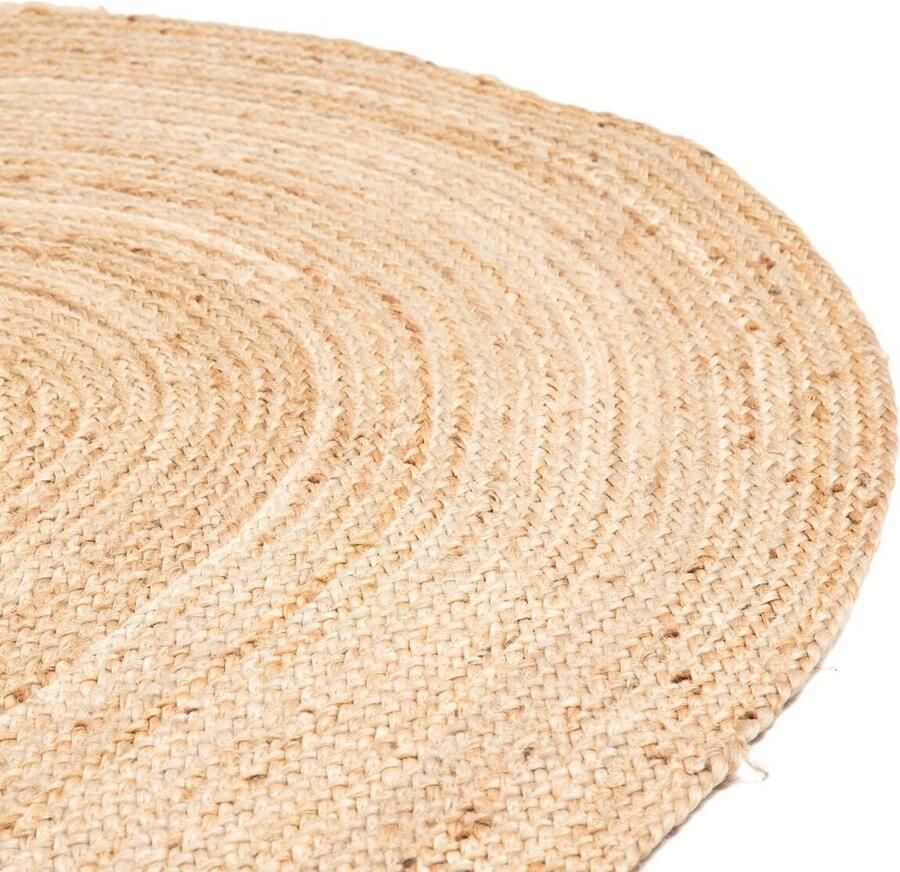 Bigbuy Home Tapijt Natuurlijk Jute 180 x 120 cm