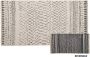 Bigbuy Home Tapijt 80 x 150 cm Grijs Beige Katoen - Thumbnail 2