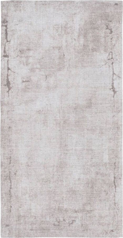 Bigbuy Home Tapijt 80 x 150 cm Polyester Katoen Taupe - Foto 1