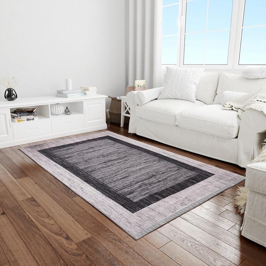 BiggHome Dubbelzijdig tapijt Machinewasbaar Modern design 120x180 cm SAF3B