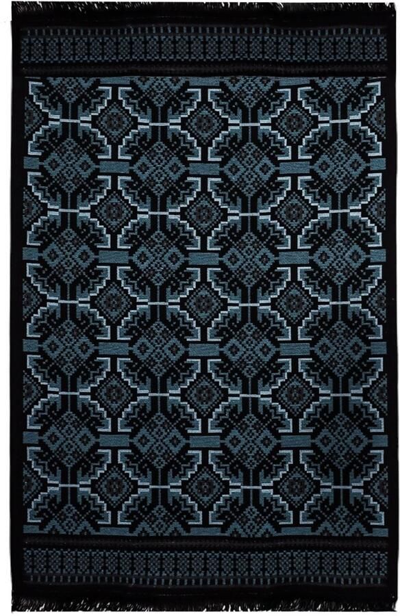 BiggHome Vloerkleed 80*150 cm Machine Wasbaar Duurzaam Modern Patroon voor Woonkamer SA25AT 31.5 x 59.06 inches 3.21 lbs