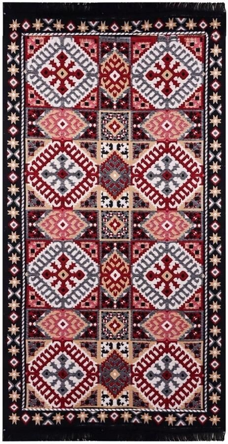 BiggHome Vloerkleed 120*180 cm Machinewasbaar Duurzaam Modern Patroon voor Woonkamer SA25EU 31.5 x 59.06 inches 3.21 lbs