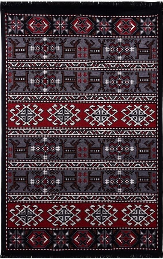 BiggHome Vloerkleed 80x150 cm Machine Wasbaar Duurzaam Modern Patroon voor Woonkamer SA25HC 31.5 x 59.06 inches 3.21 lbs