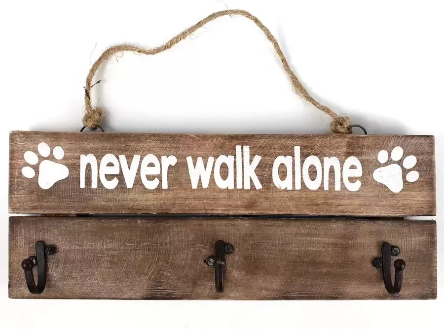 Bij Chris Kapstok Never walk alone
