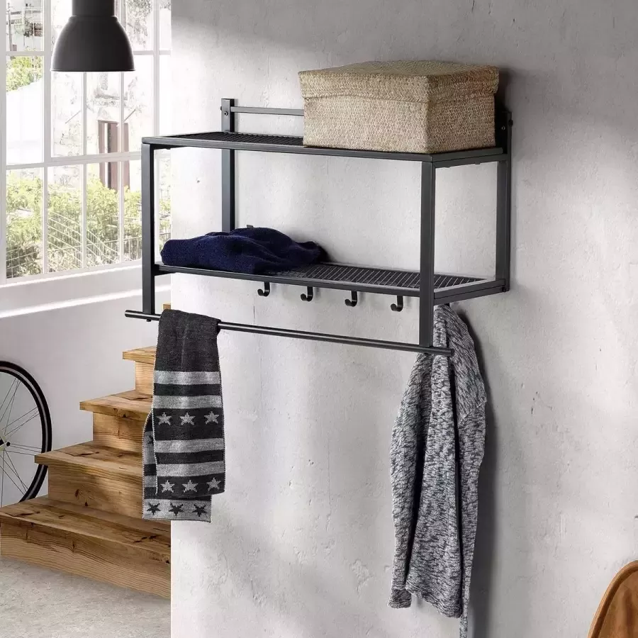 Bijnen Kapstok GRAPHITE 015