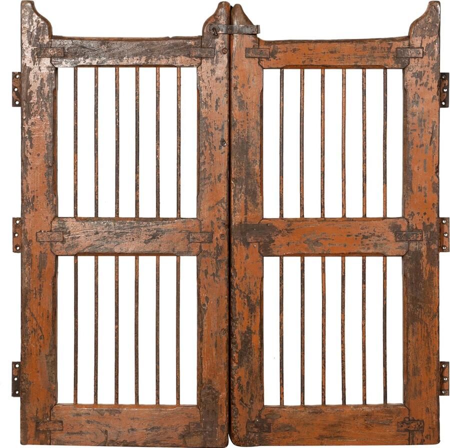 BISCOTTINI Eettafels Met Optie Tot Vergroten Keuken Uitschuifbare Tafel Massief Lindenhout Antiek Witte Structuur + Natuurlijke Top -120x80x80cm