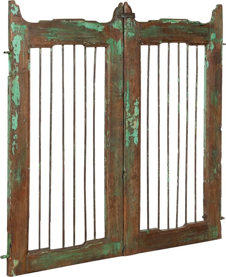 BISCOTTINI Eettafels Met Optie Tot Vergroten Keuken Uitschuifbare Tafel Massief Lindenhout Antiek Witte Structuur+ Natuurlijke Top -120x120x80cm