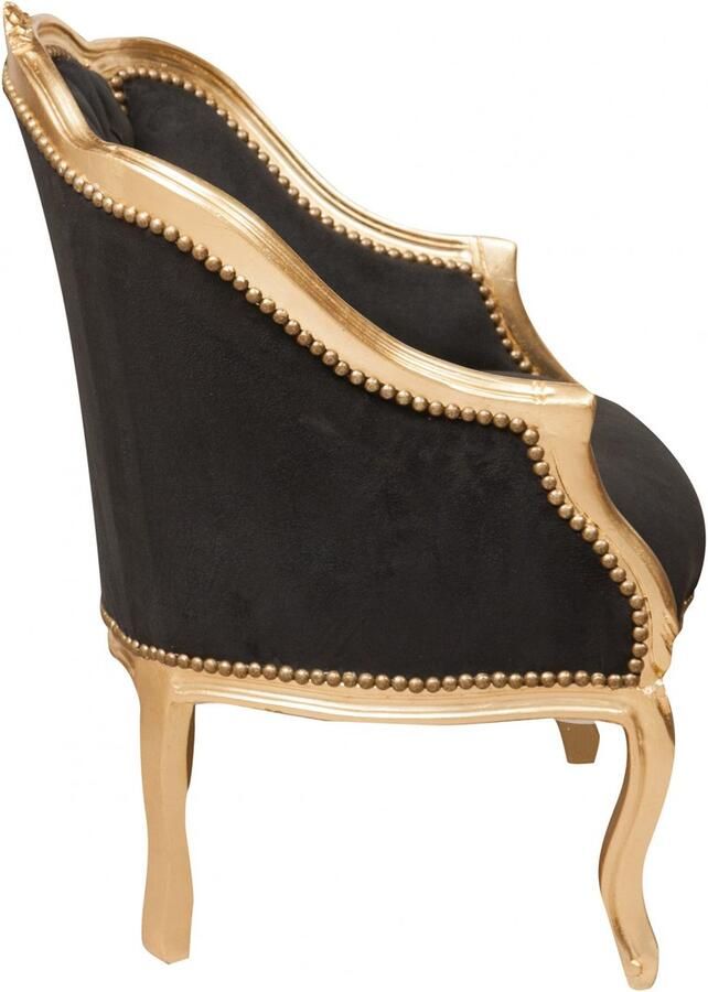 BISCOTTINI Relaxstoel Fauteuil In Lodewijk XVI-Stijl Eetkamerstoel met Armleuning Massief Beukenhout Bordeaux Elegance- Lounge Chair-63x65x100cm - Foto 4