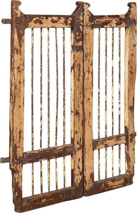 BISCOTTINI Keuken Tafel Eetkamertafel Massief Lindenhout Antiek Witte Structuur + Notenhouten Top Vierkante Tafel 90x90x78 cm Landelijke Stijl