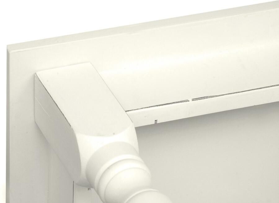 BISCOTTINI Keukentafel Eetkamertafel Massief lindehout Antiek wit Vierkante Tafel 80x80x78 cm Voor keuken eetkamer woonkamer en restaurants