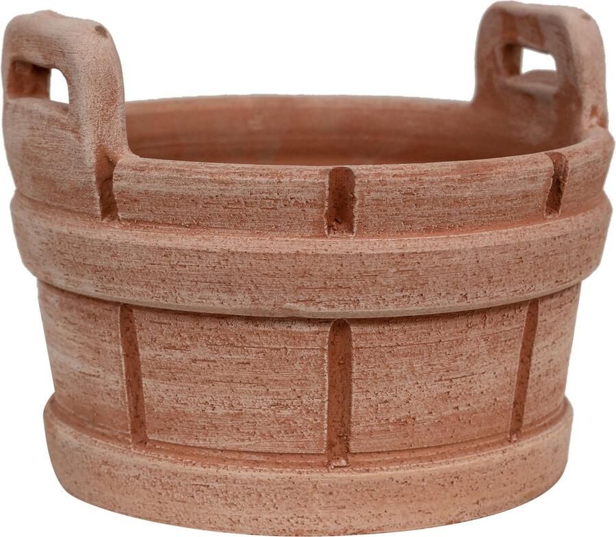 BISCOTTINI Nachtkastje COUNTRY Klein Ladekast met Massief Lindehout Handgemaakt met 2 Laden Walnoot Afwerking Kast Landelijke stijl 56x36x66cm