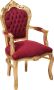 BISCOTTINI copy of Fauteuil in Franse Louis XVI-stijl in massief beukenhout - Thumbnail 3