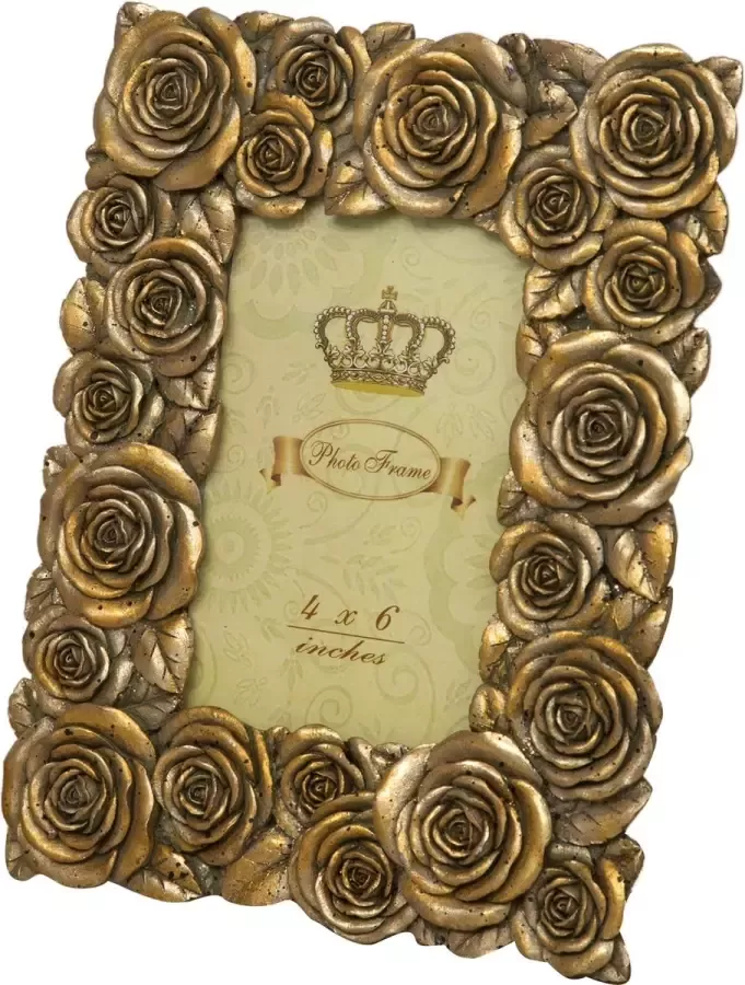 BISCOTTINI COUNTERTOP FOTOLIJST L23XPR5XH28 CM ANTIEK GOUD AFWERKING