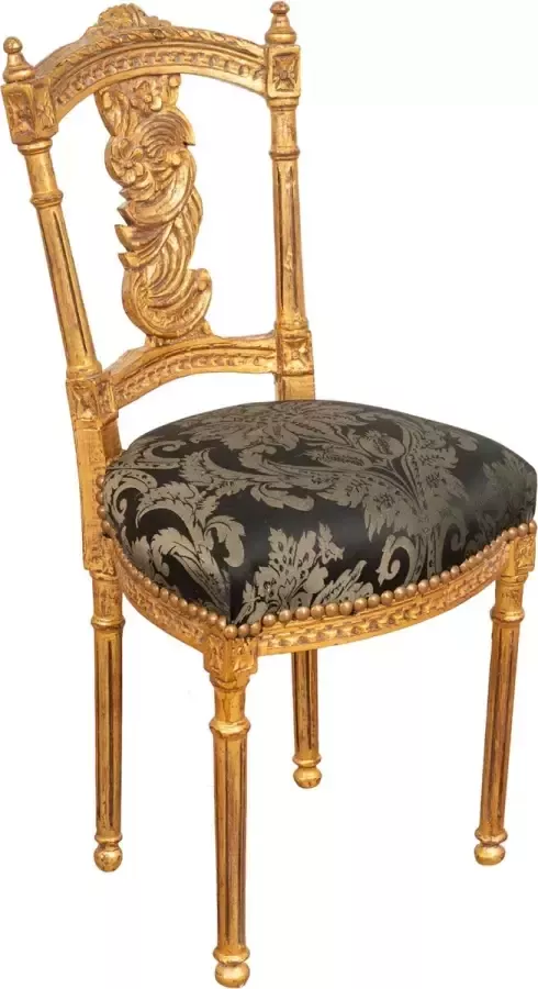 BISCOTTINI Franse Lodewijk XVI stijl fauteuil van massief beukenhout
