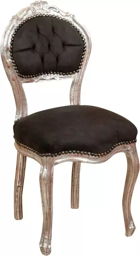 BISCOTTINI Franse stoel in Louis XVI-stijl in massief beukenhout