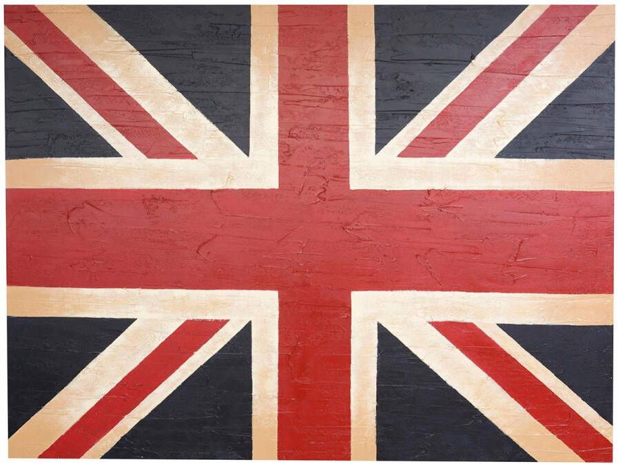 BISCOTTINI Handgeschilderde olieverf op doek UK 200 FLAG