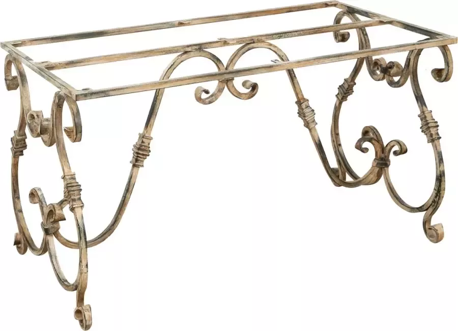 BISCOTTINI IJzeren tafelvoet met antieke afwerking