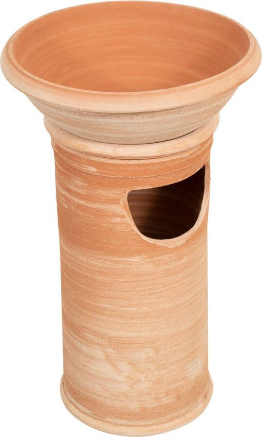 BISCOTTINI Terracotta asbak met bodemmand 100% Made in Italy volledig handgemaakt