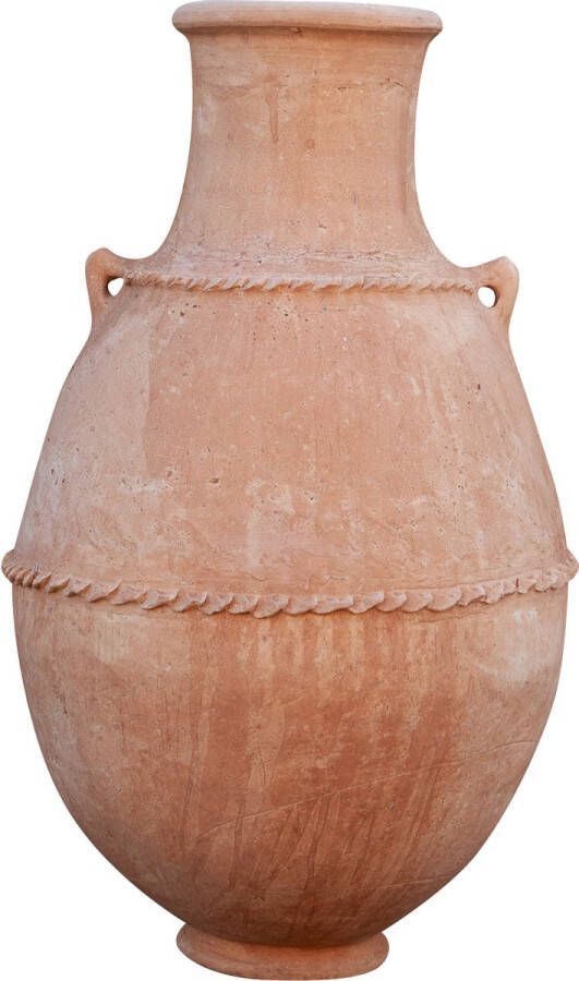 BISCOTTINI Traditionele terracotta amfora met handvatten uit de Sahara