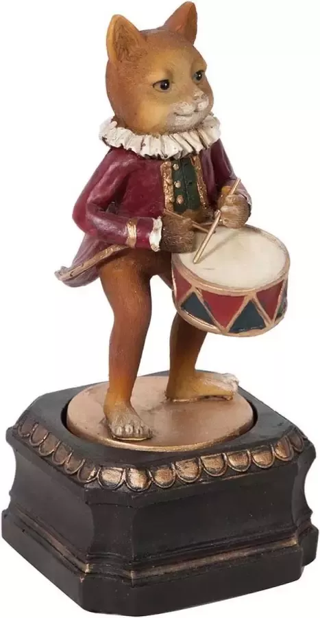 BISCOTTINI Vintage speeldoos 8x8x17 7 cm