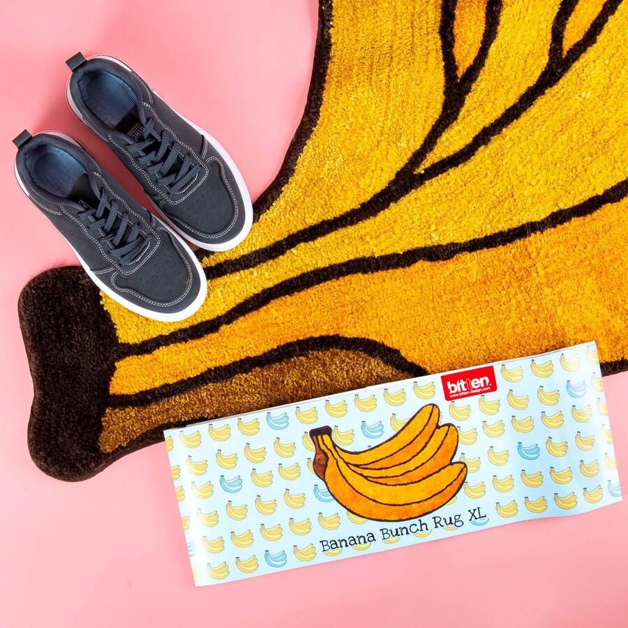 Bitten Banaan vloerkleed Extra groot