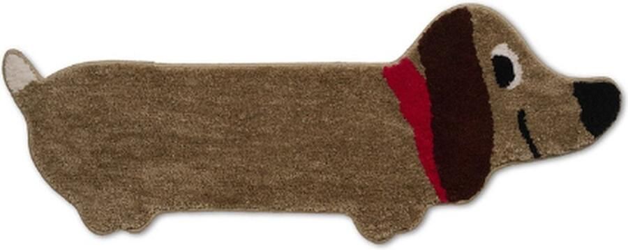Bitten Badmat Teckel Hond Stretched Sausage Dog Vloerkleed - Foto 2