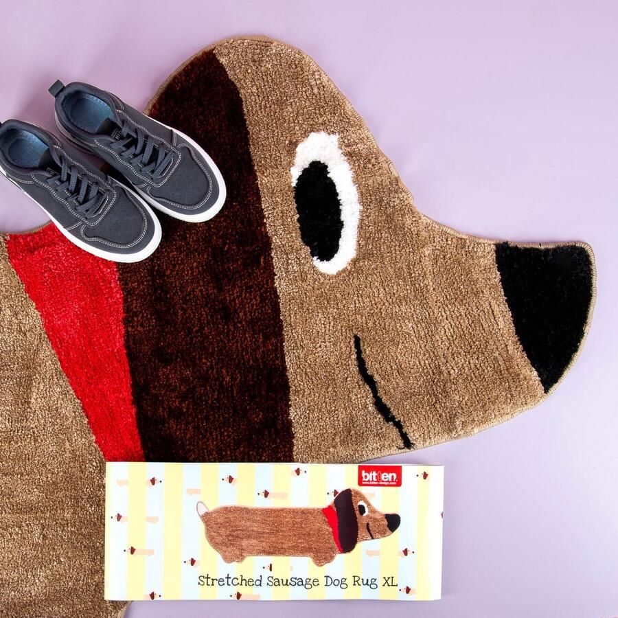 Bitten Teckel vloerkleed Extra groot