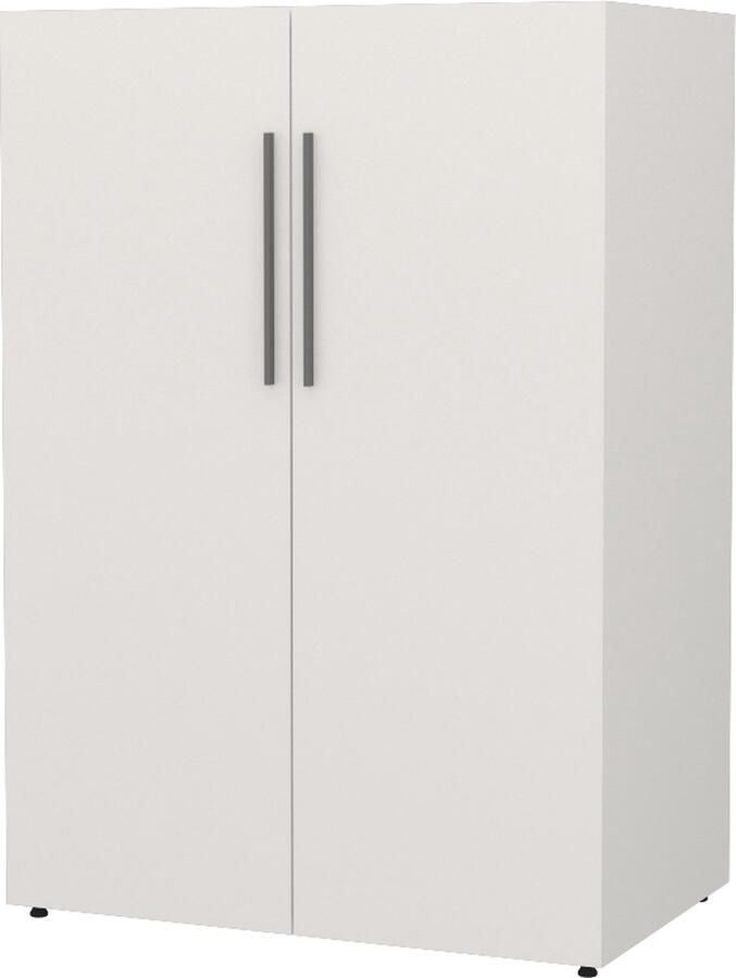 BK Beds Options Kast Laag 2 deuren Wit