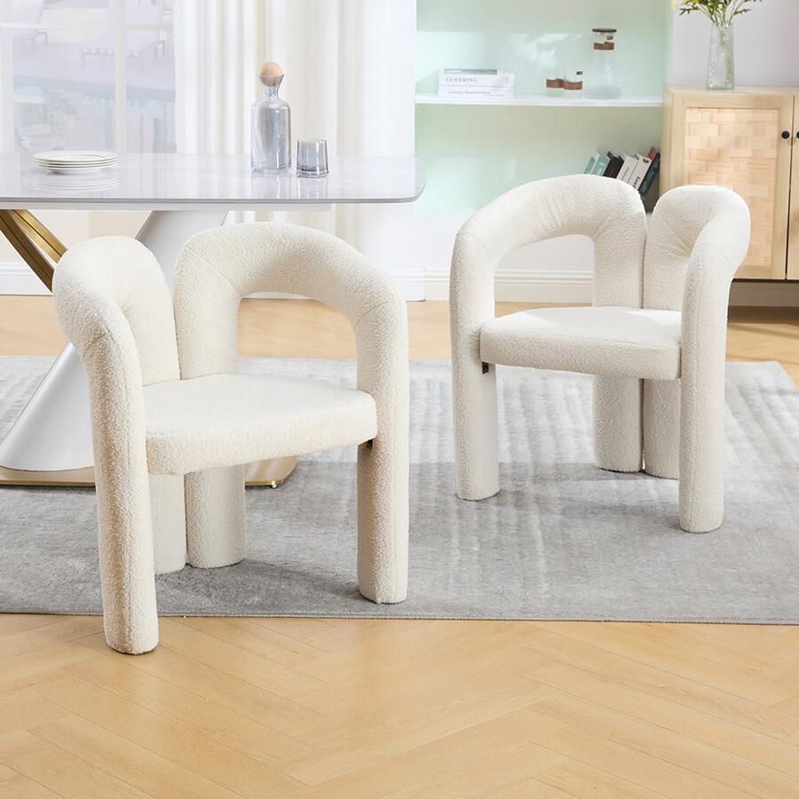 BLACKCOLORS Hoogwaardige ergonomische fauteuil met exclusieve Teddy-bekleding Uniek ontwerp doordachte rugleuning en ombouwbaar voor in de woonkamer of thuiskantoor. Maximaal comfort