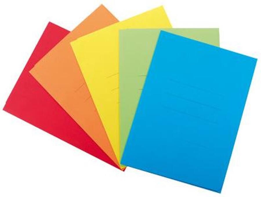 Blasetti 468 Omloop (zwevende) map A4 Karton Geel 250 mm 335 mm