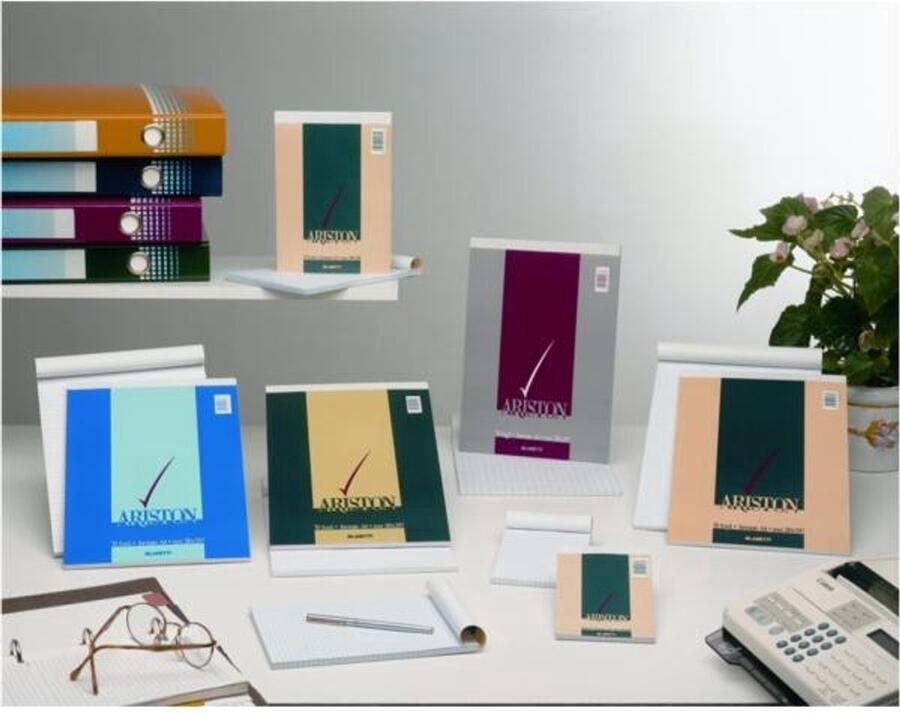 Blasetti Ariston schrijfblok & schrift A6 70 vel Meerkleurig