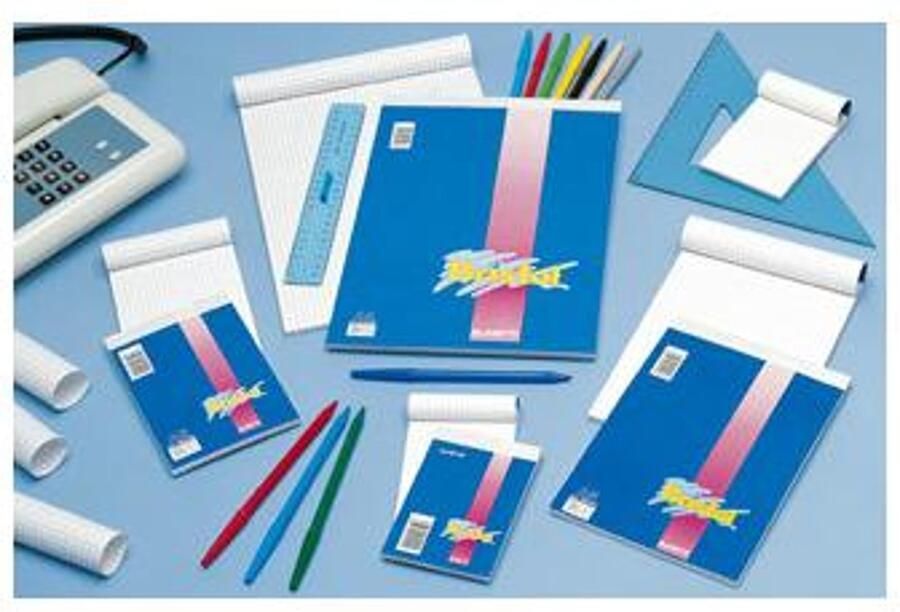 Blasetti Bristol 15x21cm schrijfblok & schrift Meerkleurig