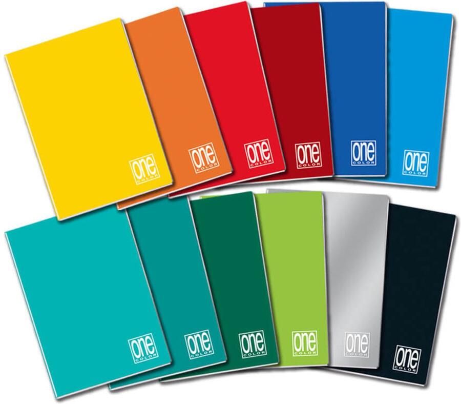 Blasetti maxi One Color schrijfblok & schrift A5 20 vel Verschillende kleuren