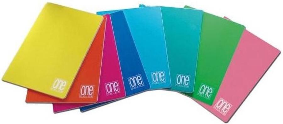 Blasetti One Color schrijfblok & schrift A4 21 vel Meerkleurig