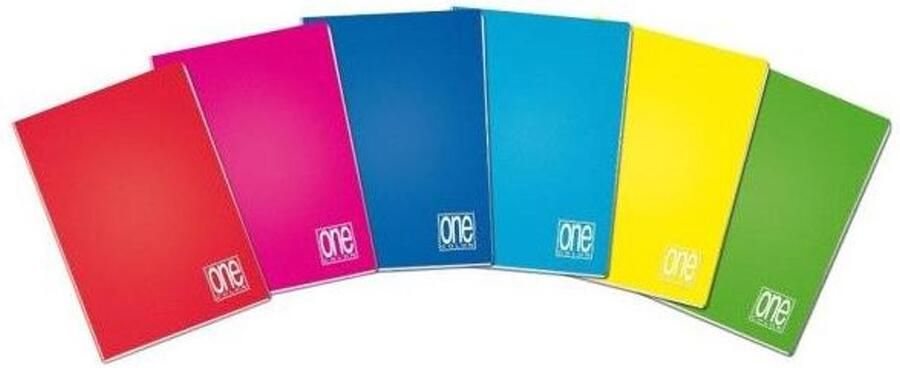 Blasetti One Color schrijfblok & schrift A4 21 vel Meerkleurig