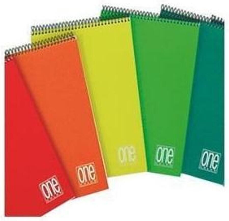 Blasetti One Color schrijfblok & schrift A4 60 vel Meerkleurig