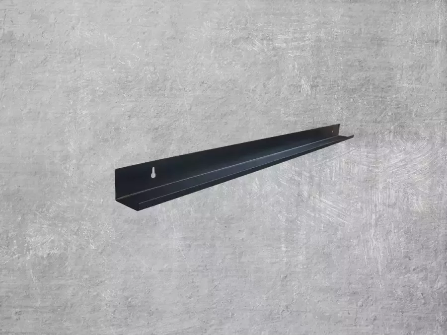 Blauwstaal.com Wandplank 120cm Fotoplank 120cm Blauwstaal