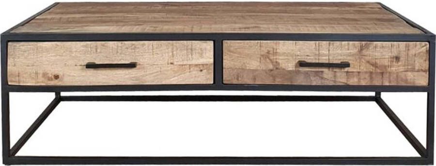 BLenS Salontafel Bolman Mangohout 4 Lades